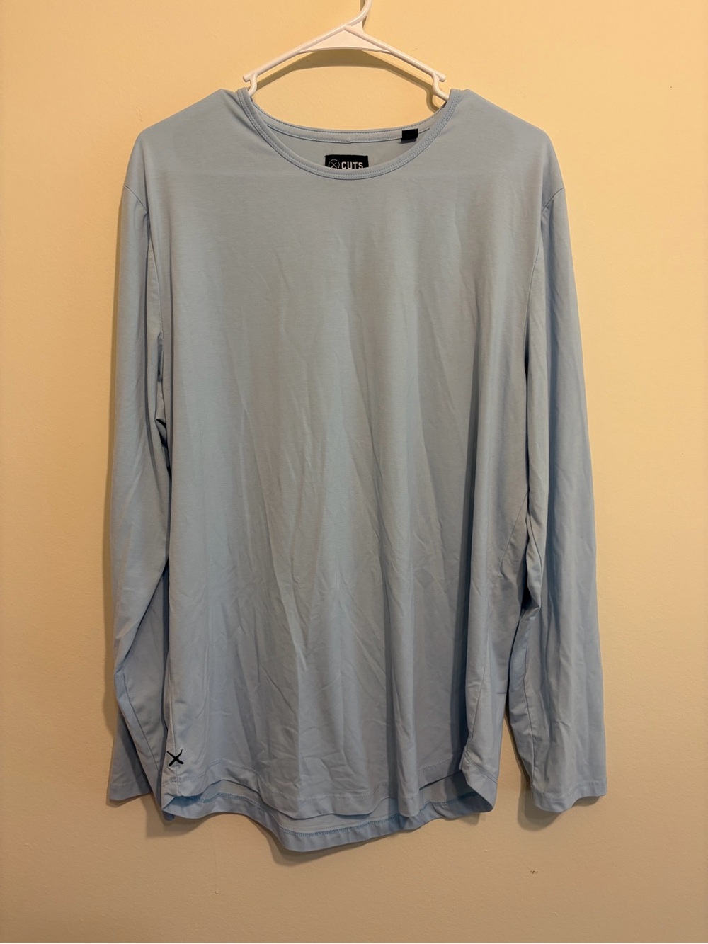 Set of 2 Cuts Curve Hem Men's Long Sleeve (2)